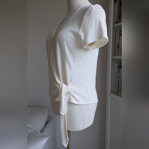 Madewell Tie Wrap Top - Picture 4 of 7